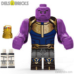 Thanos Avengers Marvel MCU Lego Minifigures Custom toys NEW