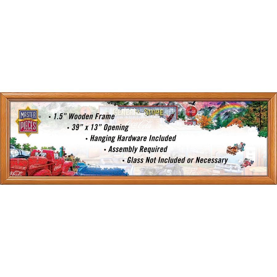 Wood Panoramic Jigsaw Puzzle Frame - 13
