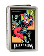 Business Card Holder - LARGE - HARLEY QUINN Night and Day Comic Book Character Blocks FCG