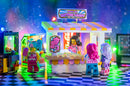Sweet Air Cotton Candy Stand with Employee Minifig made using LEGO parts