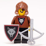 Wolfpack Bandit (Crossbow) - Custom Castle Minifigure