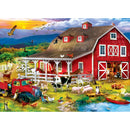 Farm & Country - Barnyard Crowd 1000 Piece Jigsaw Puzzle