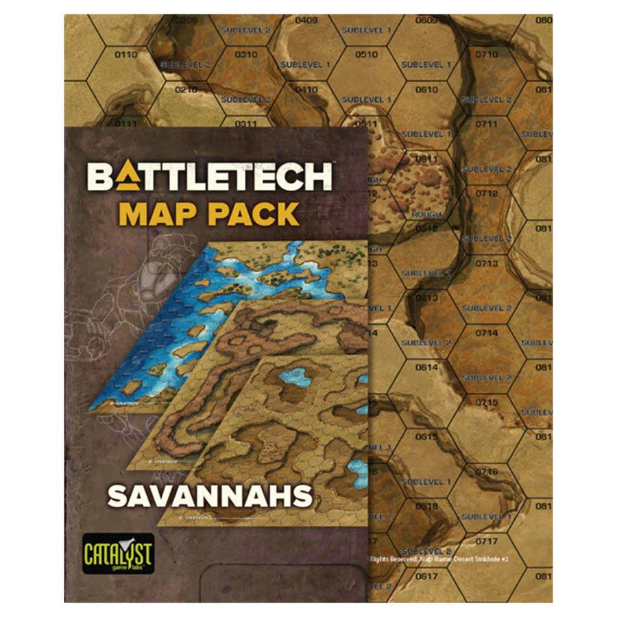 Battletech Map Pack: Savannah