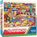 Flashbacks - Kids Favorite Foods 1000 Piece Jigsaw Puzzle