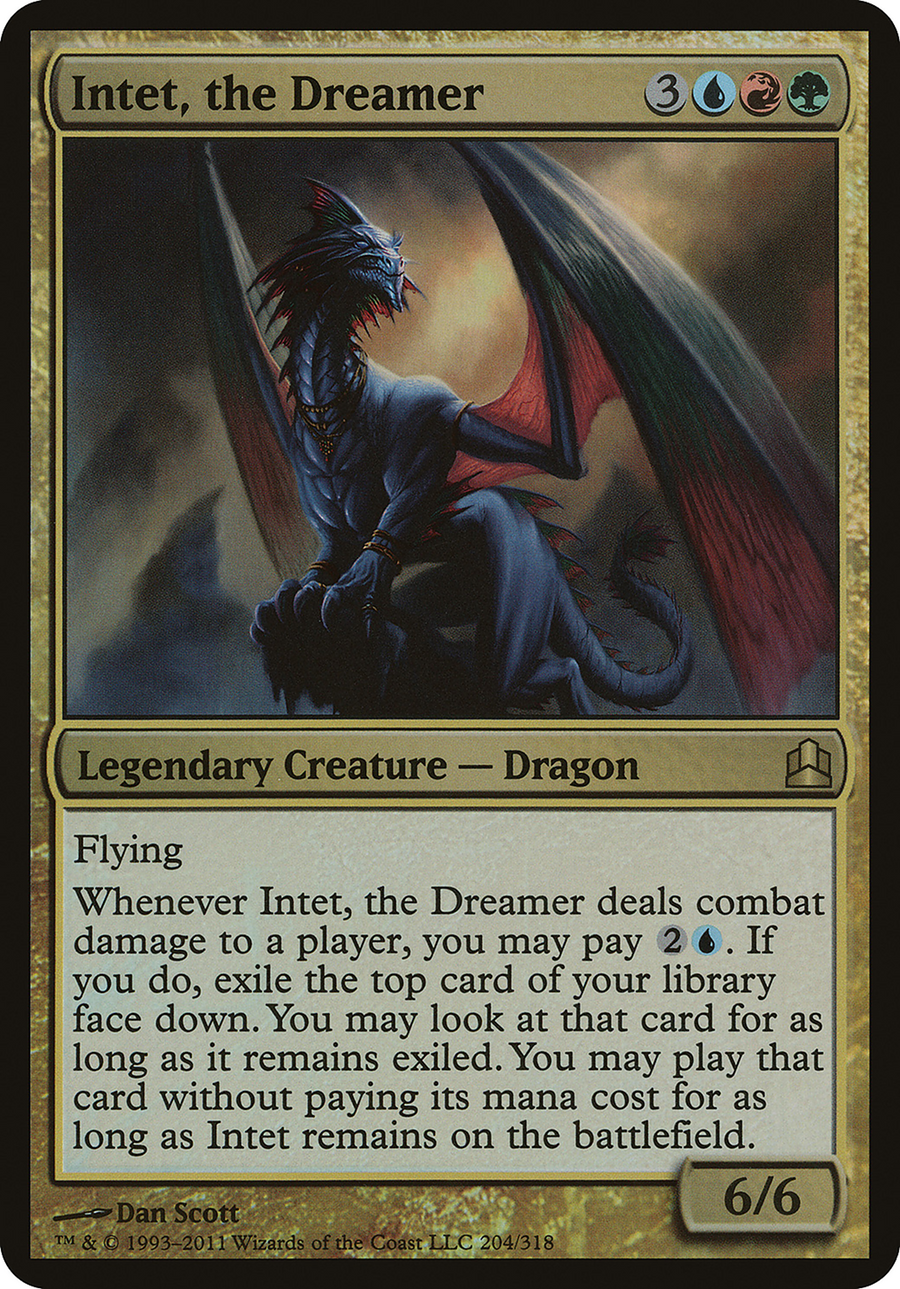 Intet, the Dreamer (OVER-204) - Commander 2011 Oversized Foil