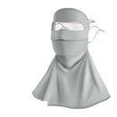 Summer Cycling Full-Face Sun-Protective Mask And Hat Combo