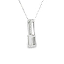 .06ct Zircon Diamond Fashion Pendants 10KT White Gold