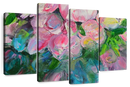 Abstract Peonies Wall Art