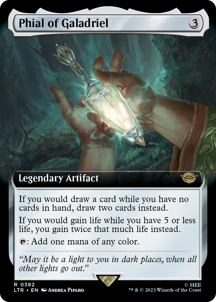 Phial of Galadriel (LTR-382) - The Lord of the Rings: Tales of Middle-earth: (Extended Art) Foil