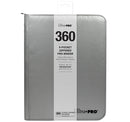 Ultra PRO: 9-Pocket Zippered PRO-Binder (Silver)