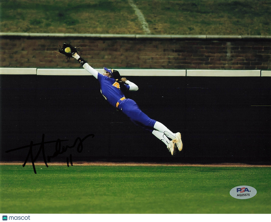Aliyah Andrews LSU Tigers Signed 8x10 Photo PSA