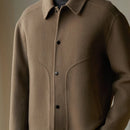 Double-sided Woolen Coat Men's 100 Wool High-end Leisure