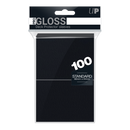 Ultra PRO: Standard 100ct Sleeves - PRO-Gloss (Black)