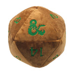 D20 Jumbo Plush Dice - D&D Feywild Copper and Green Toys and Collectible Little Shop of Magic 