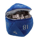 D20 Plush Dice Bag - Blue Accessories Little Shop of Magic 