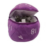 D20 Plush Dice Bag - Purple Accessories Little Shop of Magic 