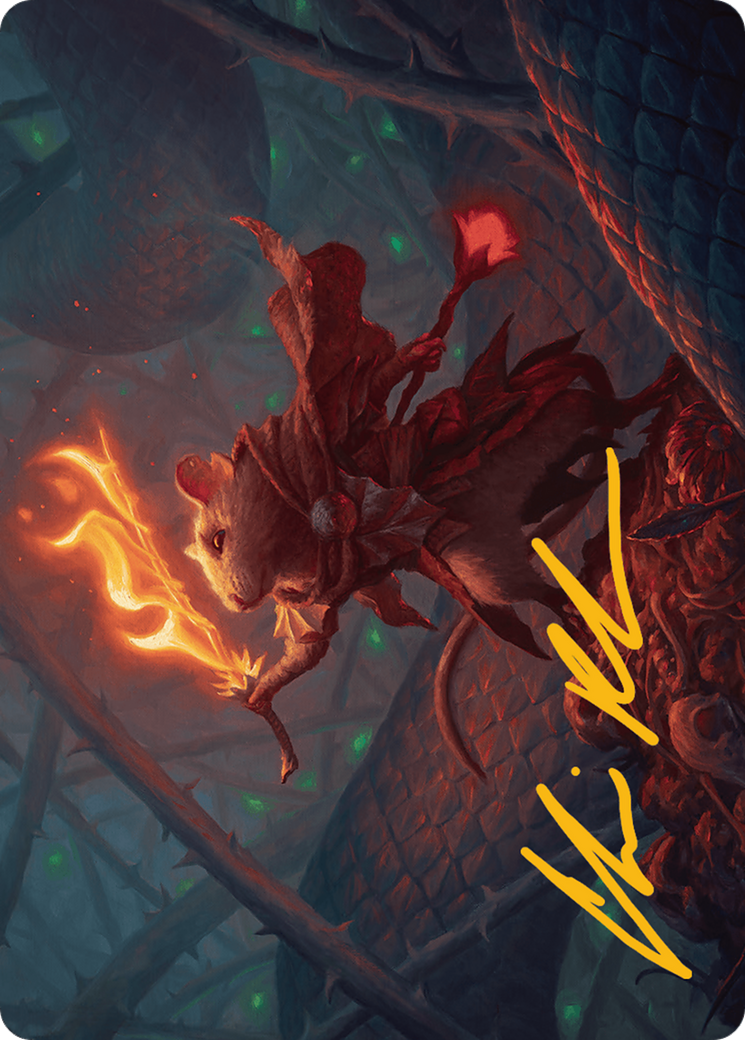 Emberheart Challenger Art Card (Gold-Stamped Signature