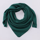 Women's Cotton And Linen Solid Color Retro Artistic Scarf