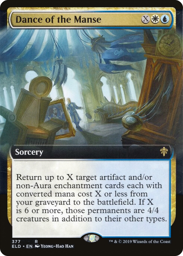 Dance of the Manse (ELD-377) - Throne of Eldraine: (Extended Art) Foil