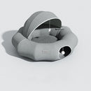 Round Cat Tunnel Nest Bed With Partial Cover And Summer Mat