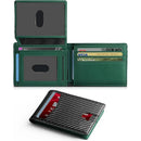 Carbon-fiber Flip-top Money Clip Double-folded Short Style