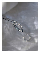 Geometric Rhinestone Zircon Simple Ear Clip