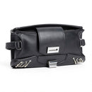 Calvin Klein Clementine Mercury Leather and Celestial Stud Embellished Crossbody
