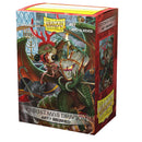 Dragon Shield: Standard 100ct Brushed Art Sleeves - Christmas Dragon (2020)