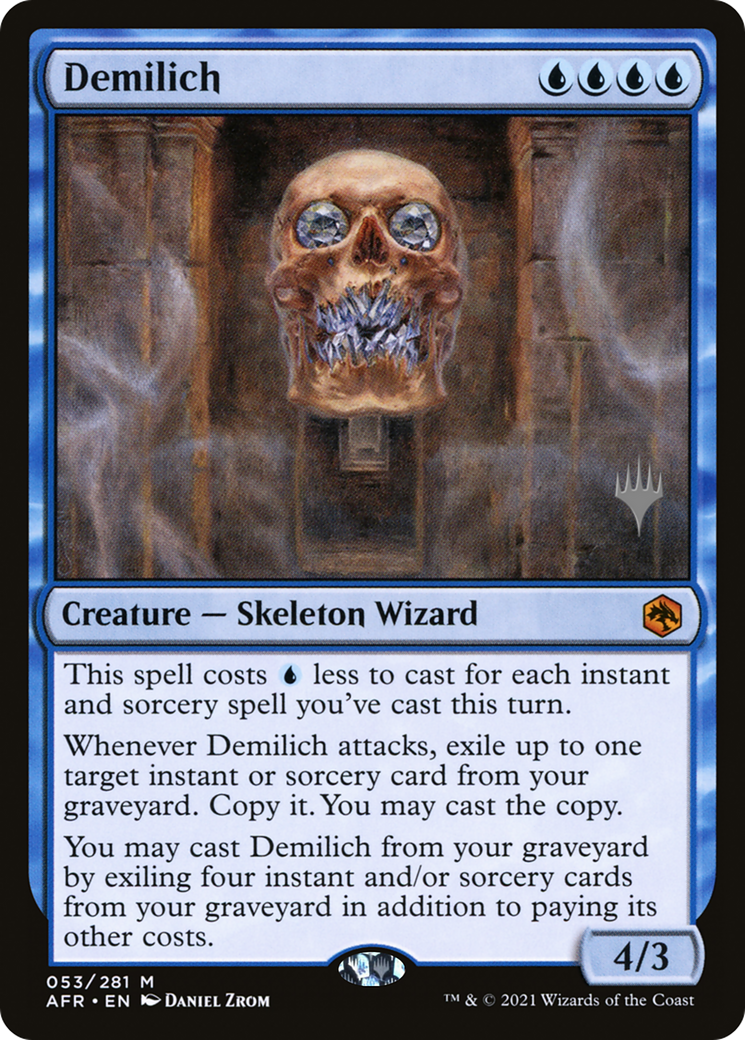 Demilich (PPAFR-53P) - Adventures in the Forgotten Realms Promos Foil