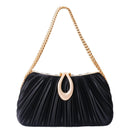 New Satin Pleated Evening Bag For Women