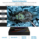 H96 Max+ Android 8.1 TV Box RK3328 Quad Core 4GB / 32GB UHD 4K VP9 H.265 WiFi_x000B__x000B_USB3.0 Smart Streaming Media Player US Plug