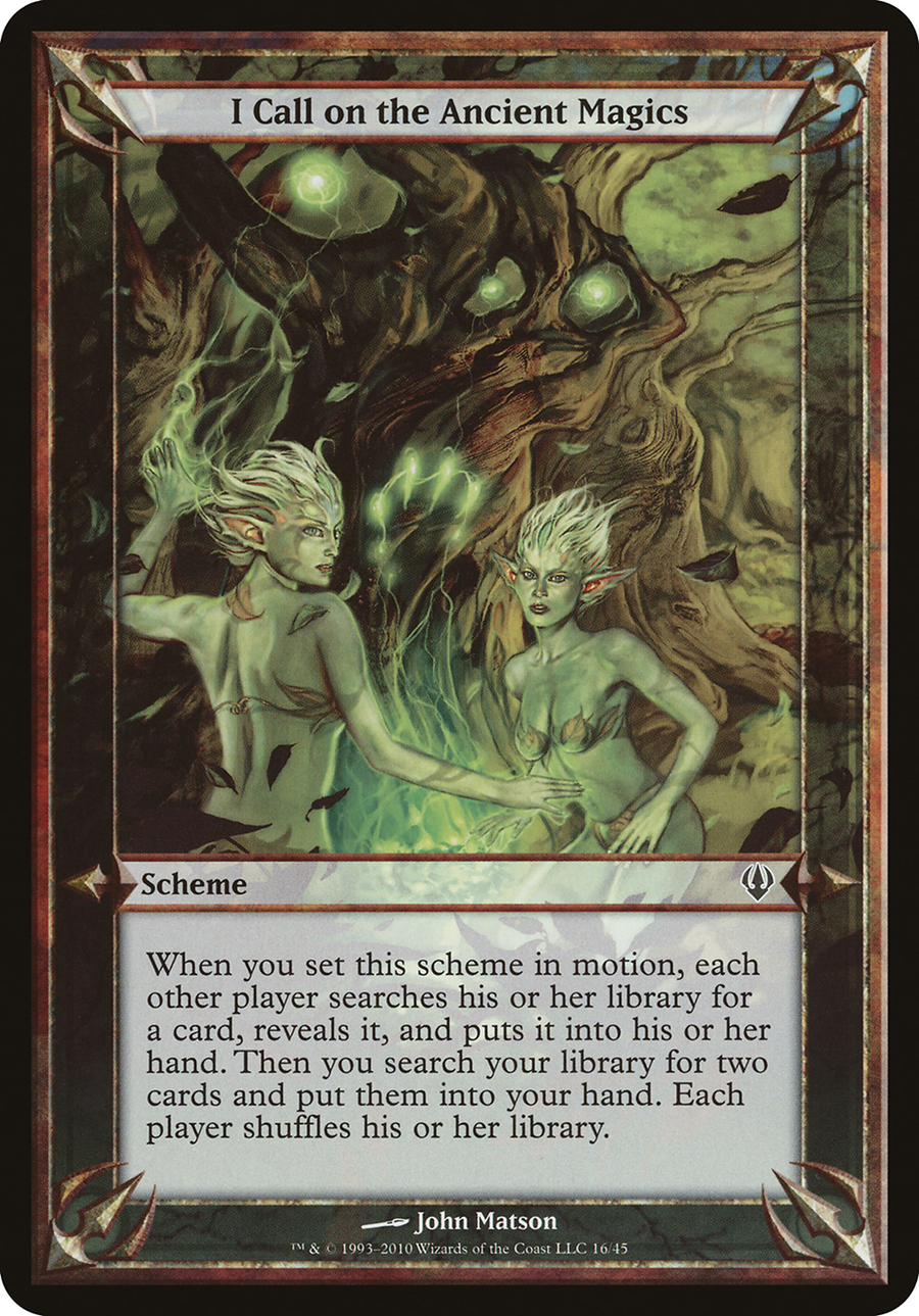 I Call on the Ancient Magics (OVER-16★) - Archenemy Schemes
