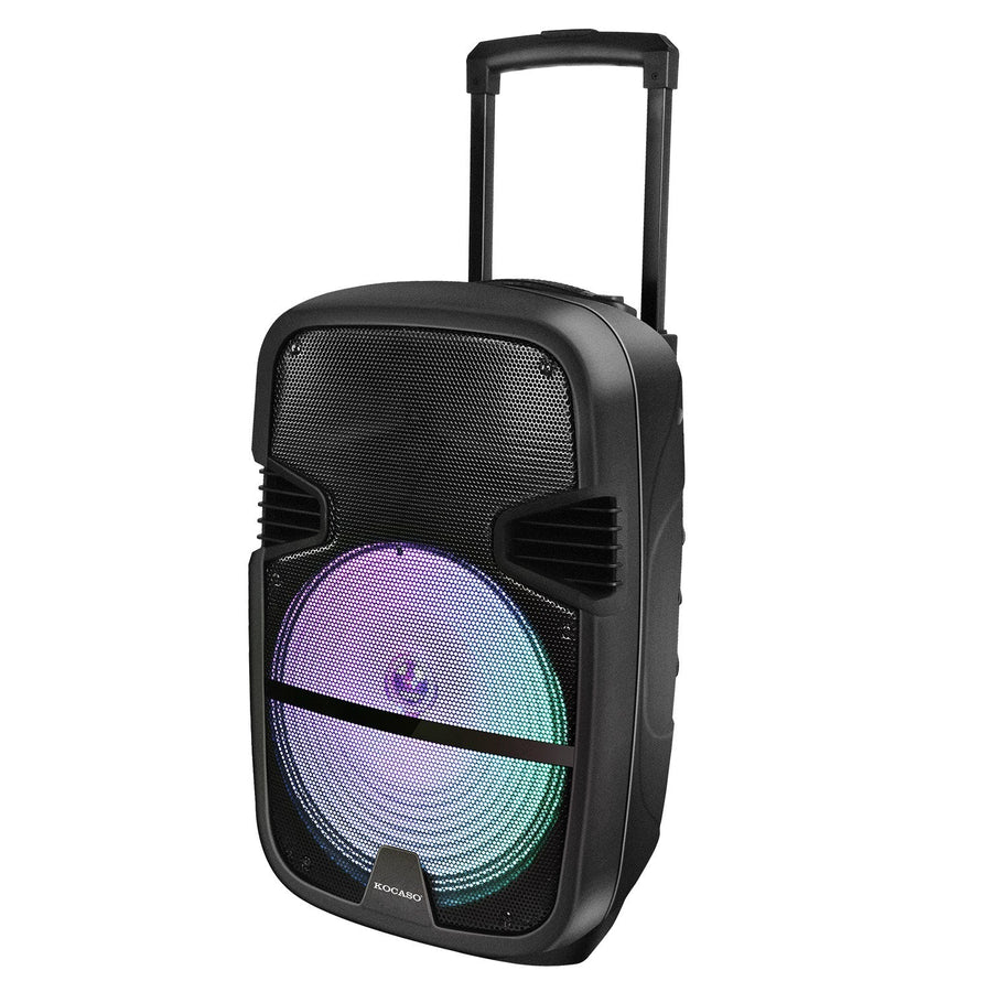 KOCASO Wireless Speaker Portable PA Karaoke System with 15