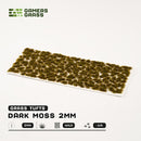 Gamers Grass Tufts: Dark Moss 2mm- Wild