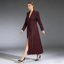 Stylish And Elegant Long-sleeve Trench Coat For Women