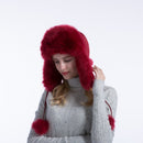 Autumn Winter Ladies Korean Fox Fur Warm Hat