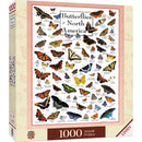 Butterflies of North America 1000 Piece Jigsaw Puzzle