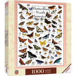 Butterflies of North America 1000 Piece Jigsaw Puzzle