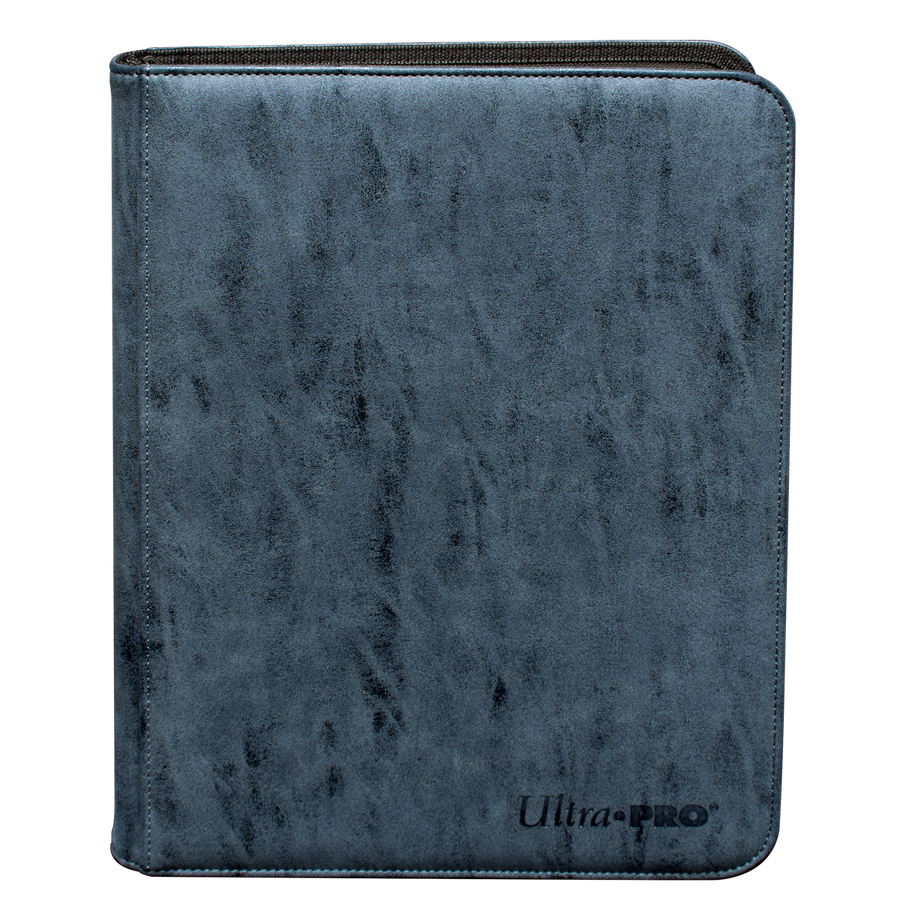 Ultra PRO: 9-Pocket Premium Zippered PRO-Binder - Suede Collection (Sapphire)