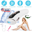 Laser Hair Removal For Woman Man Ice Cooling Permanent IPL Hair Remover with Painless 999999 Flashes Home Use Lasting Hair Reduction for Armpits Legs