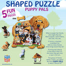Puppy Pals - 100 Piece Shaped Jigsaw Puzzle