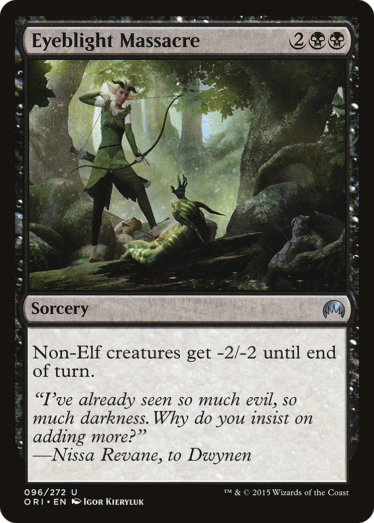 Eyeblight Massacre (ORI-096) - Magic Origins Foil