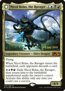 Nicol Bolas, the Ravager // Nicol Bolas, the Arisen (PRE-218S) - Core Set 2019 Promos: (originpwdfc) Foil