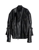 Dark Rock Genderless Futuristic Motorcycle Vintage Jacket