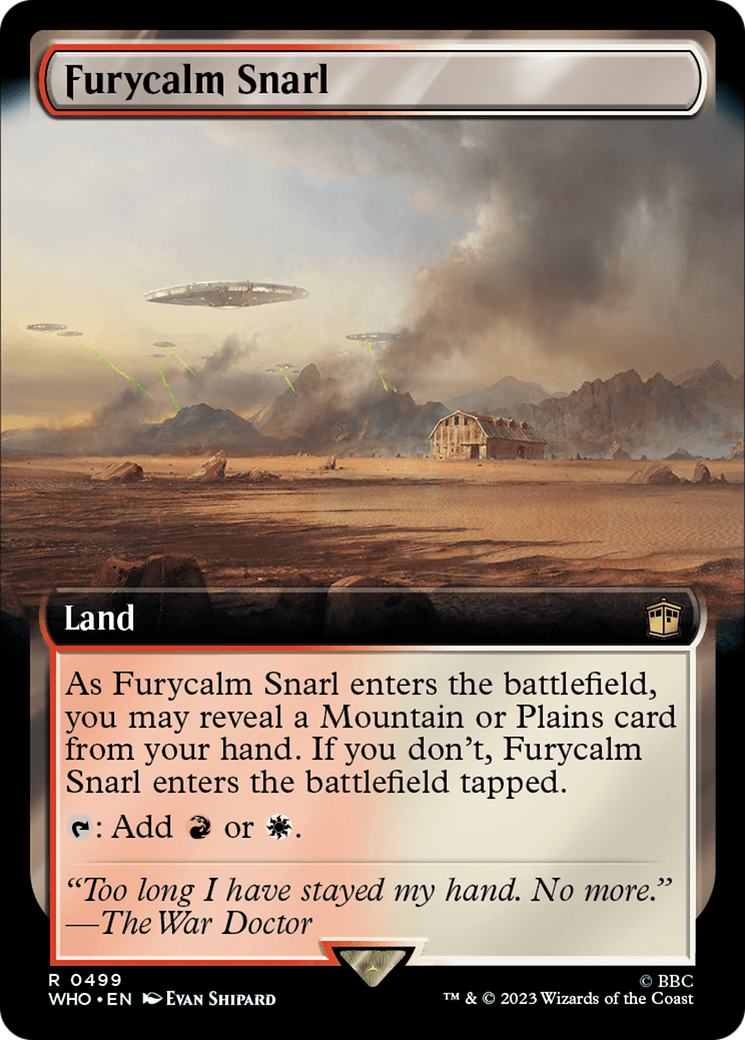 Furycalm Snarl (WHO-499) - Doctor Who: (Extended Art) Foil