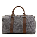 Men's One-shoulder Portable Training Dry Wet Separation Swimming Large Capacity Canvas Luggage Travel Bag
