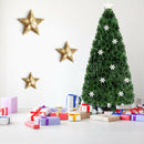 LED Optic Artificial Christmas Tree with Snowflakes