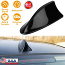 Car Shark Fin Antenna Cover Waterproof Signal Car Antenna Replacement w/ Adhesive Tape Base Fits for Universal Auto Cars Ford Van Truck Jeep SUV