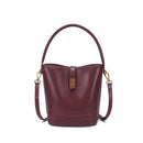 Retro Light-Luxury Vegetable-Tanned Leather ShoulderCrossbody Bag