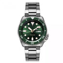 Men's Casual Quartz Watch with Spiral Crown and Folding Buckle